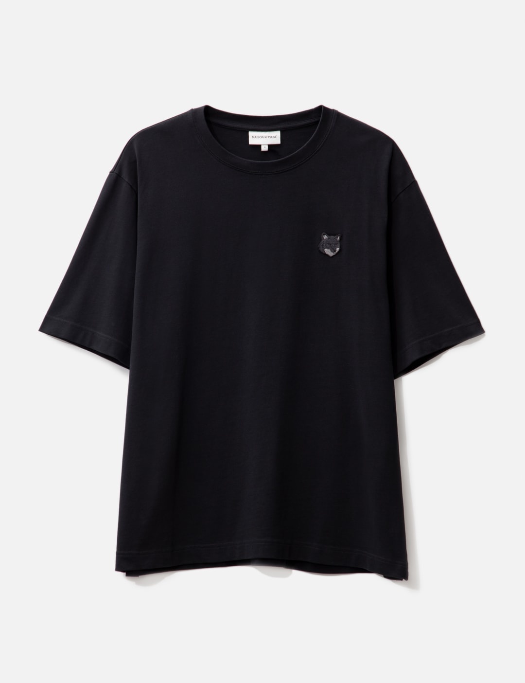 BOLD FOX HEAD PATCH OVERSIZED T-SHIRT - 1