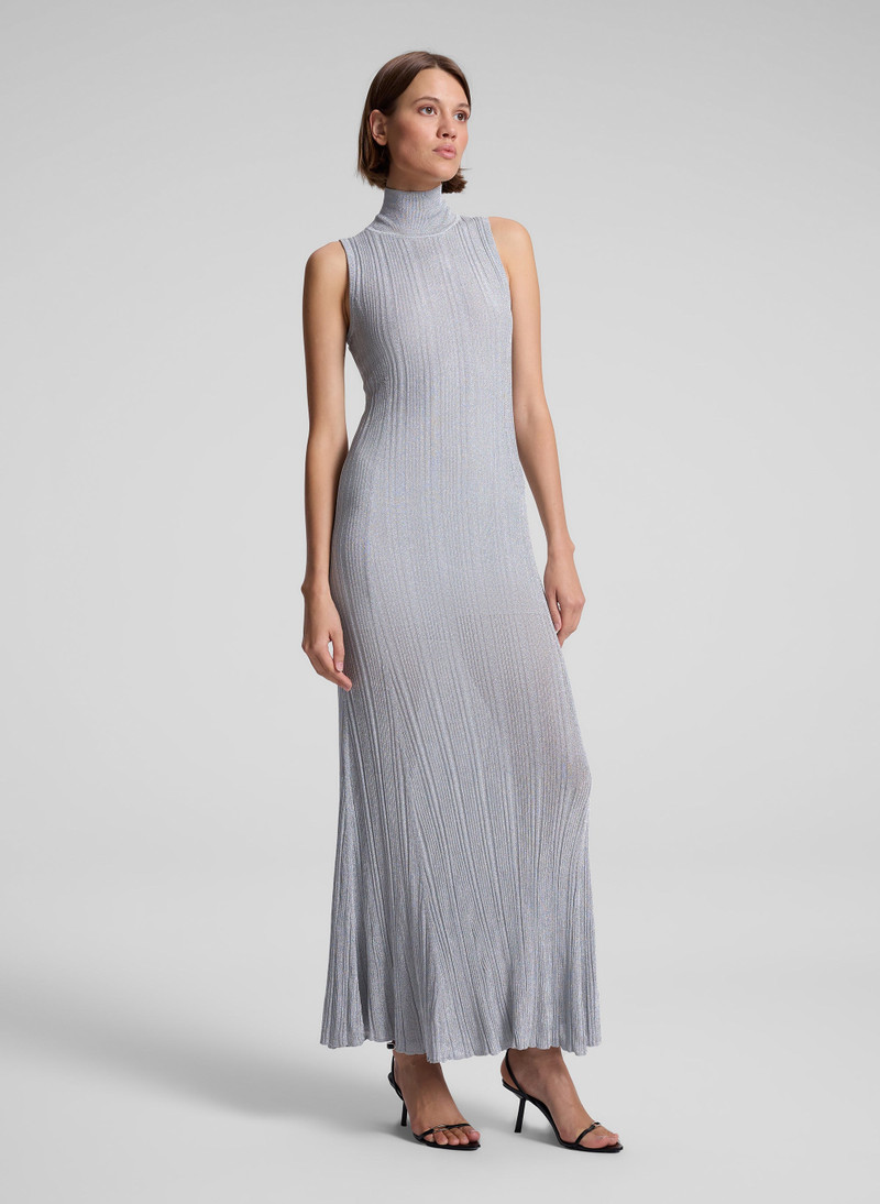 Arden Metallic Knit Maxi Dress 4