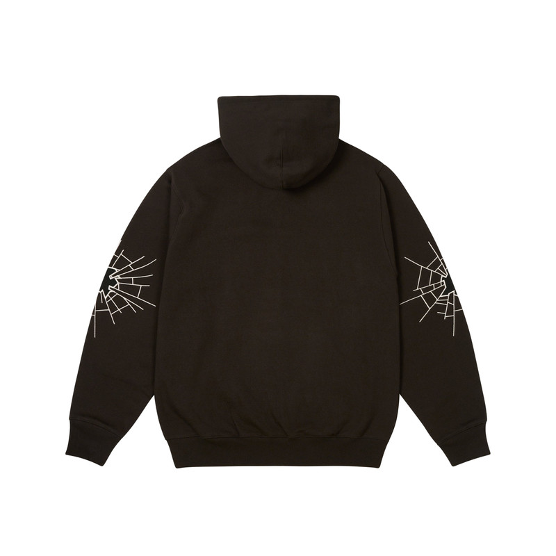 PALACE SHATTER ZIP HOOD BLACK outlook