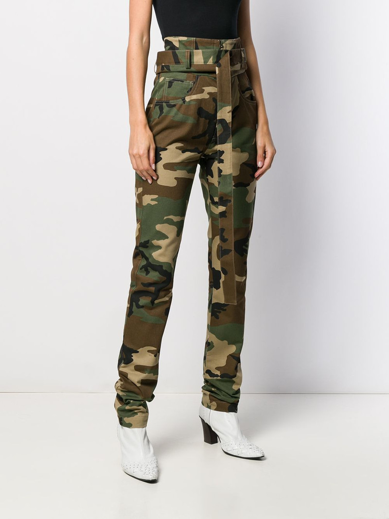 belted camouflage trousers 3