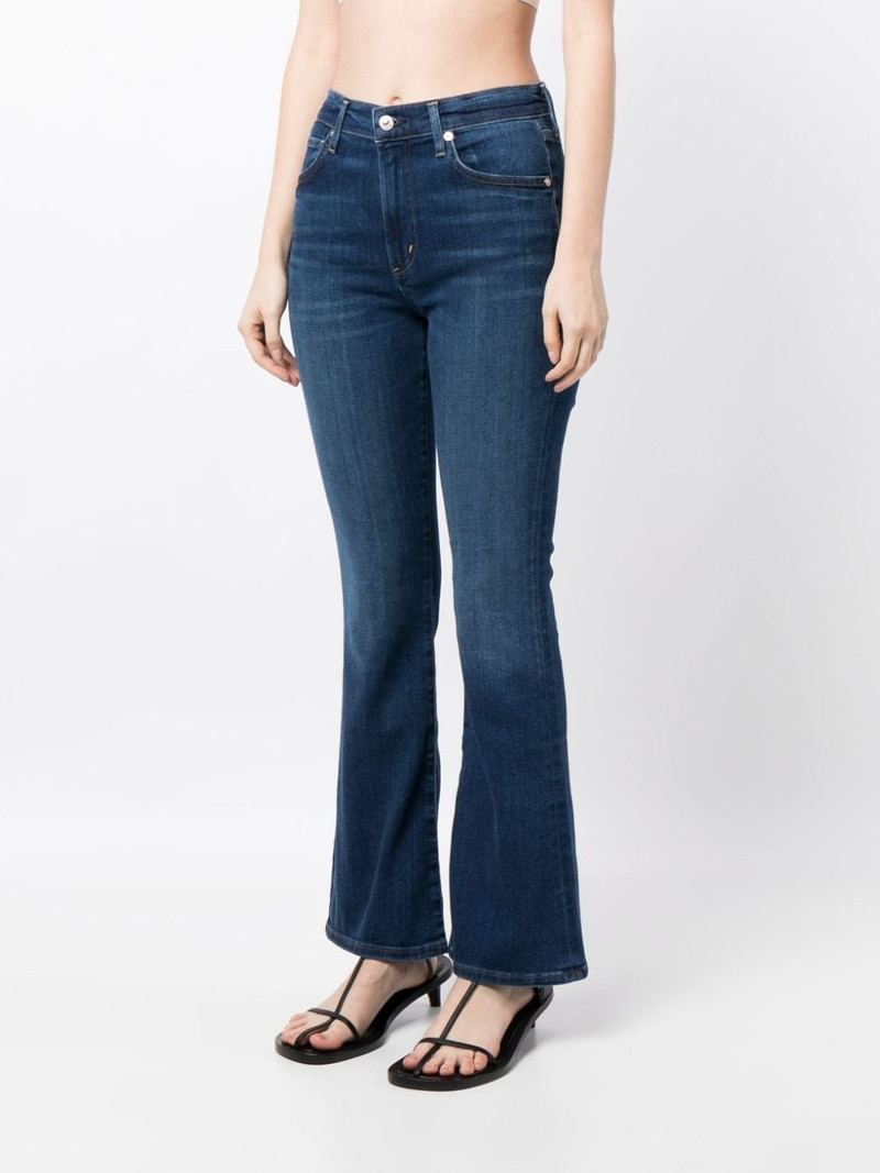 Lilah washed bootcut jeans 3