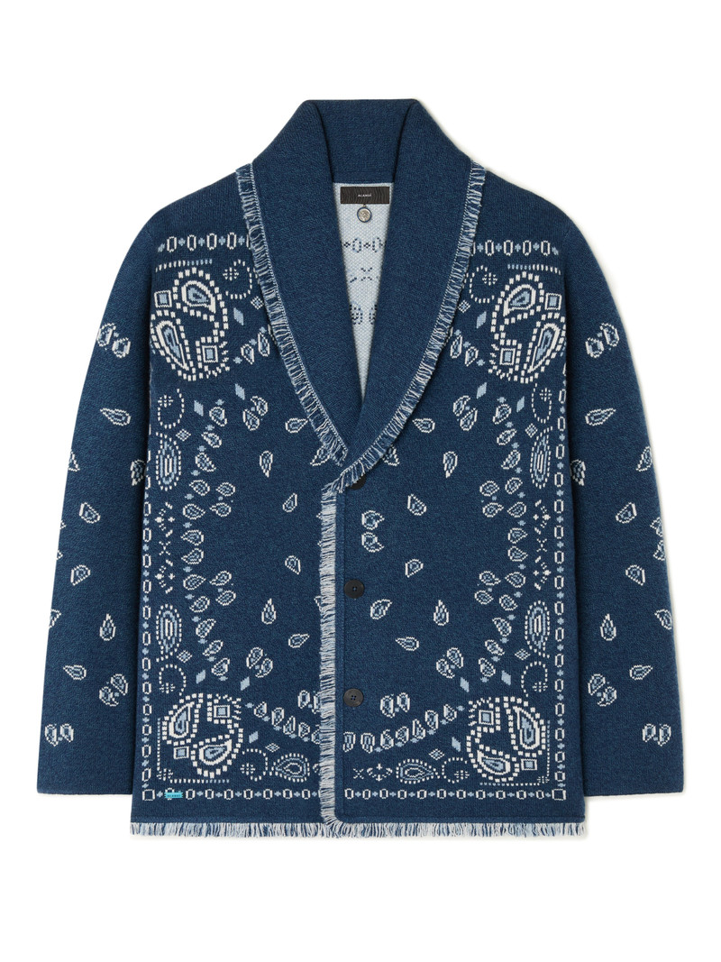 Bandana Jacquard Cardigan 1