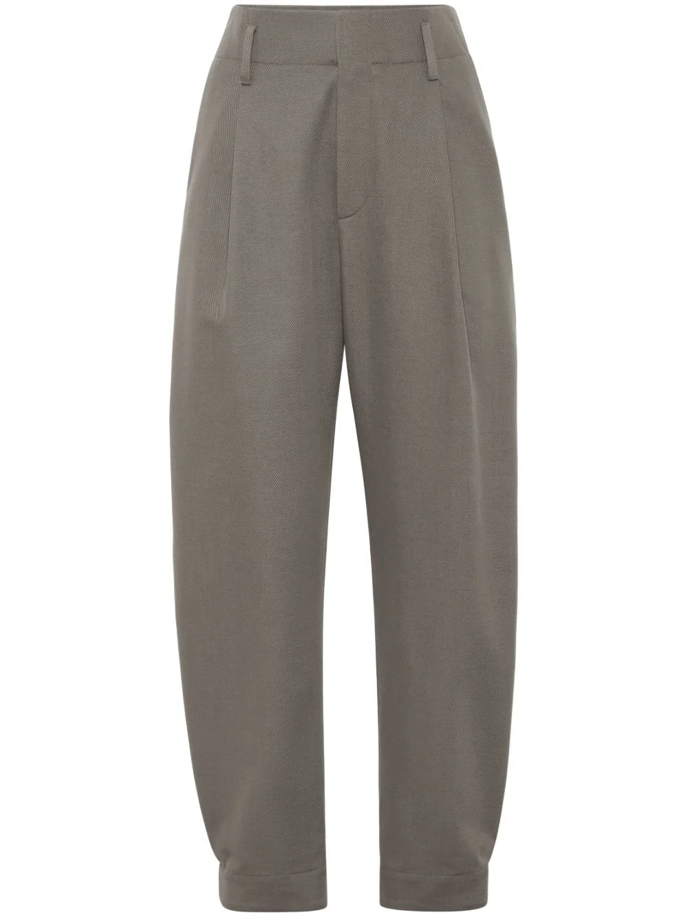monili detail tailored trousers - 1