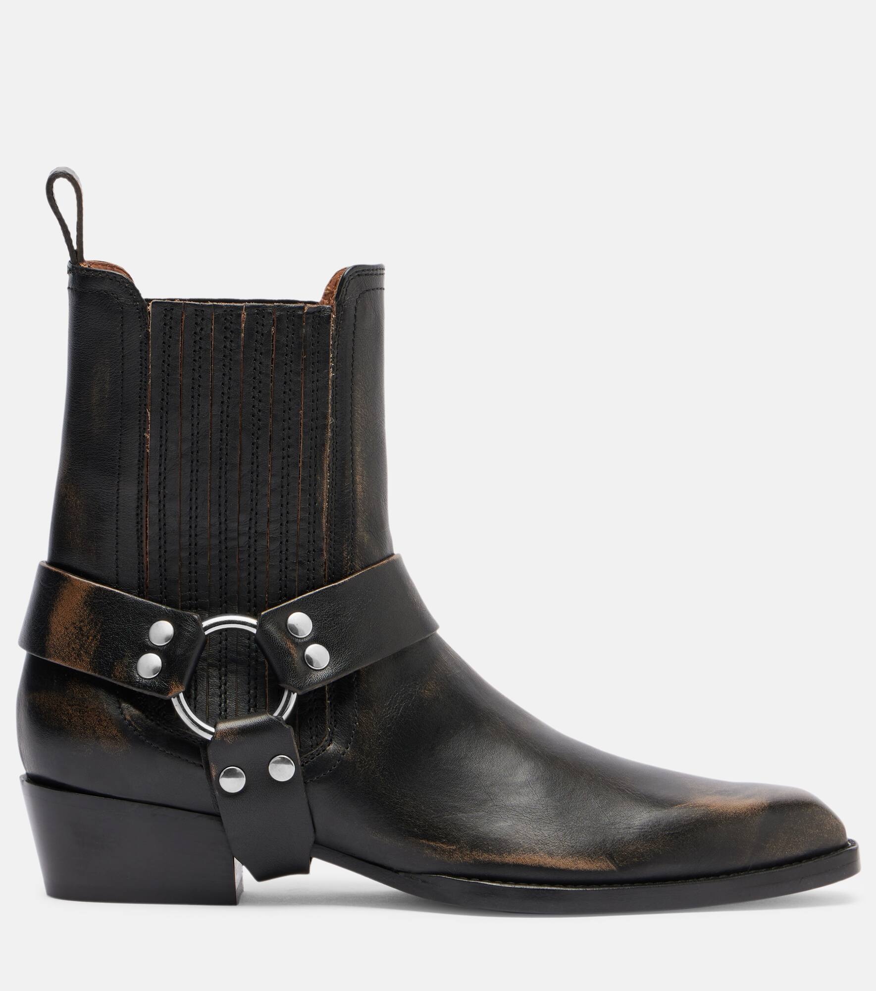 Helena leather ankle boots - 4