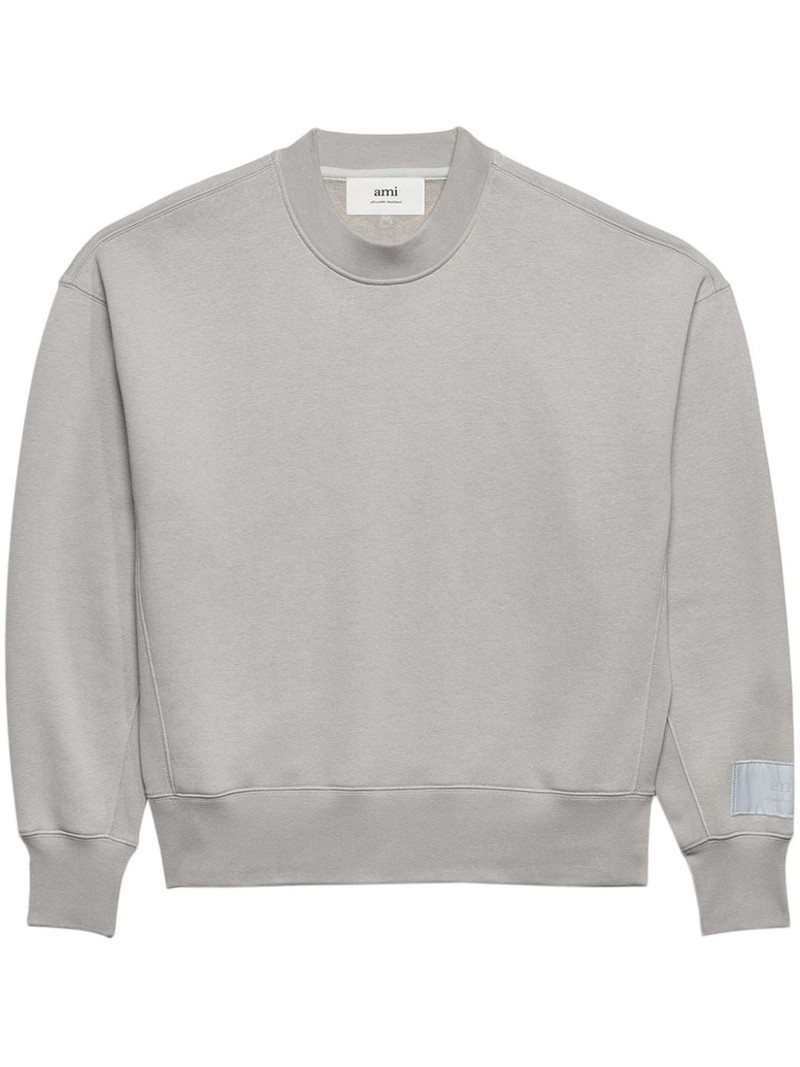 logo-appliqué sweatshirt 1