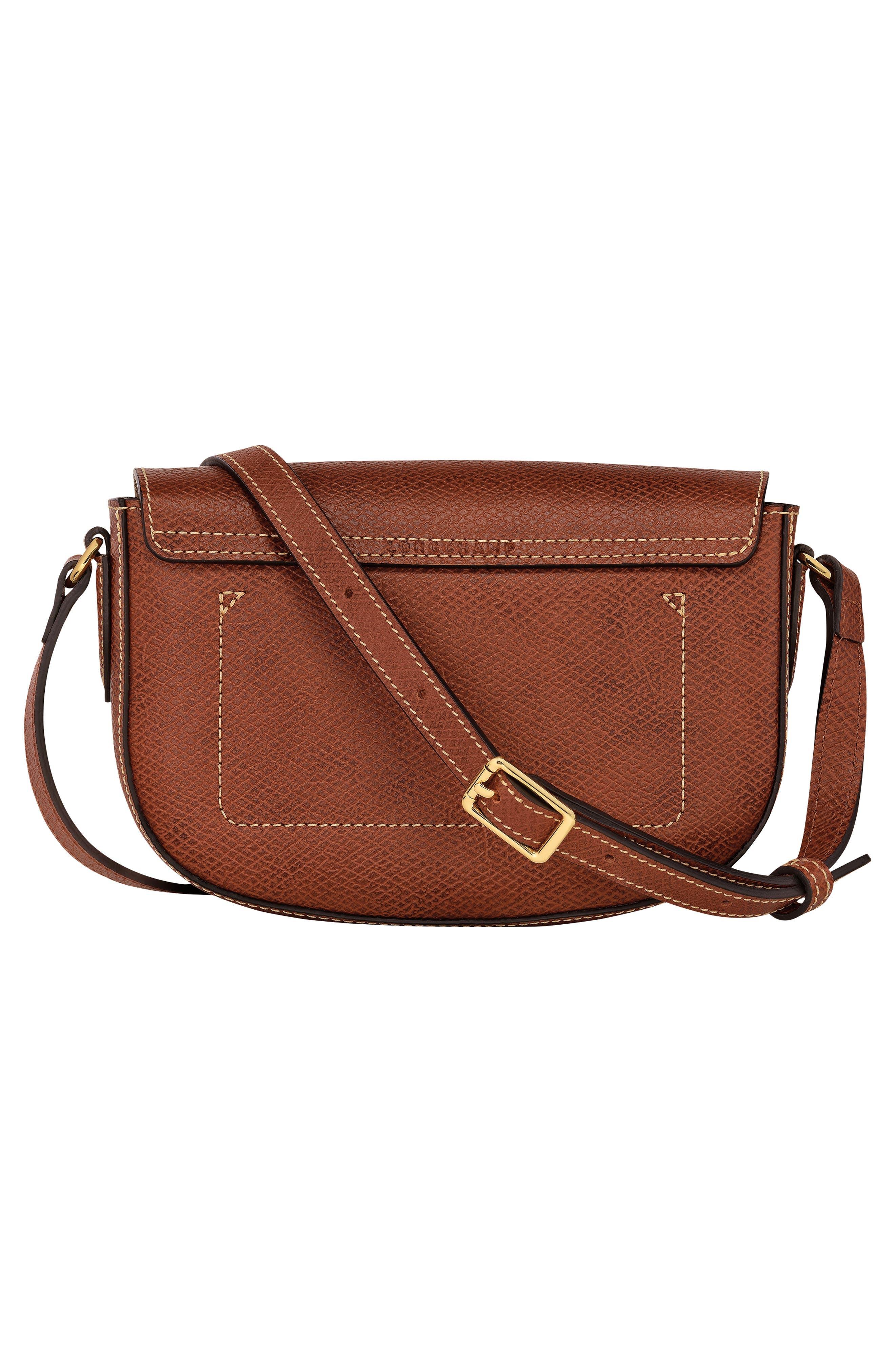 Longchamp Épure Leather Crossbody Bag in Brown at Nordstrom - 3