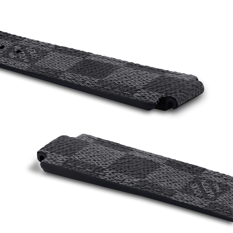 Louis Vuitton STRAP TAMBOUR CANVAS DAMIER GRAPHITE L/L outlook