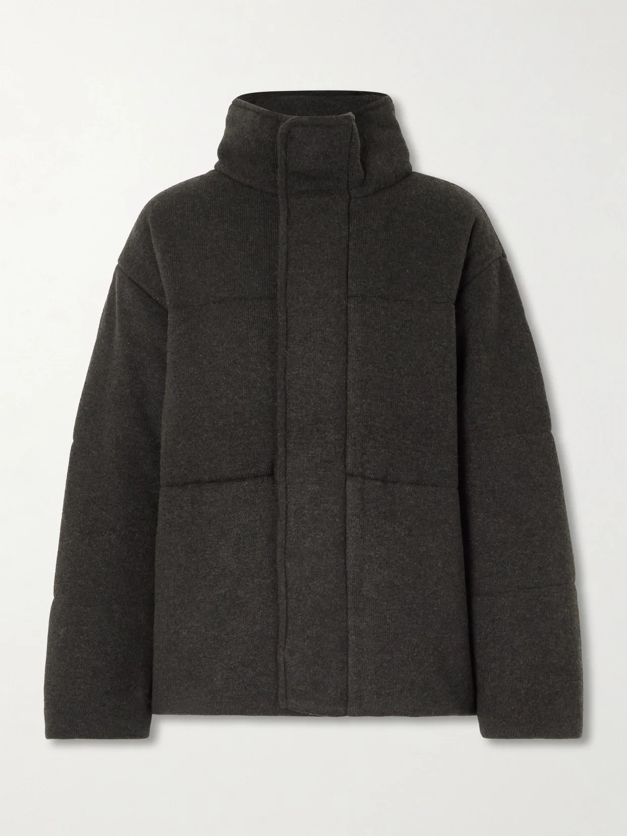 Dillon Padded Organic Cashmere Jacket - 1