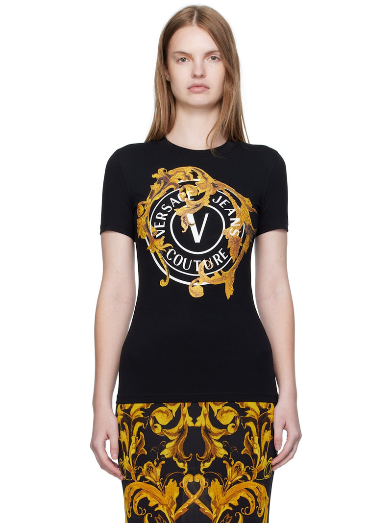 Black Printed T-shirt 1