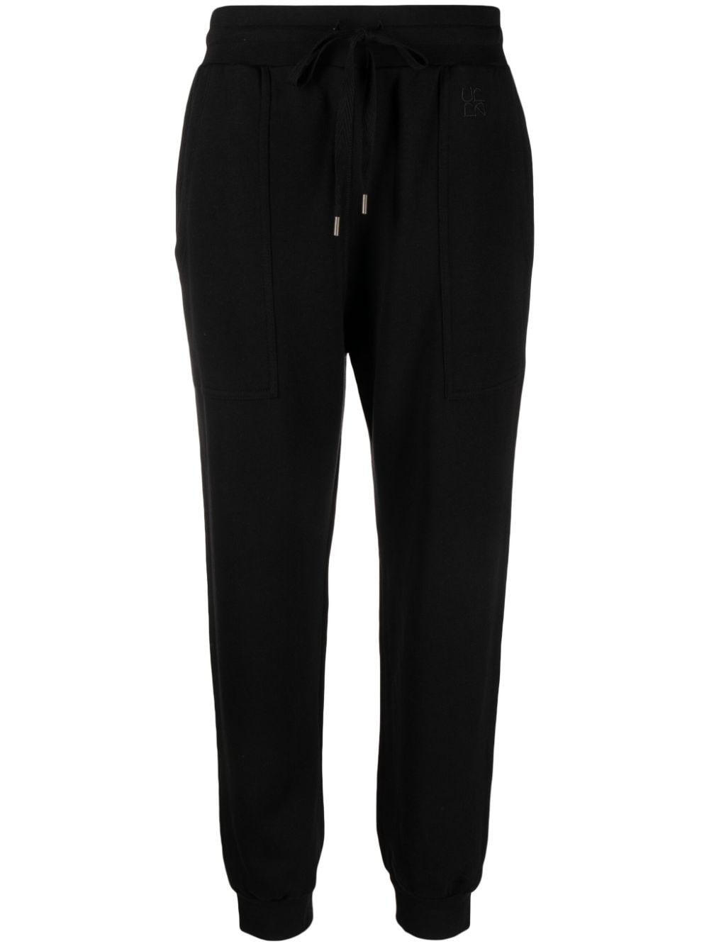 Rory logo-embroidered drawstring track pants - 1