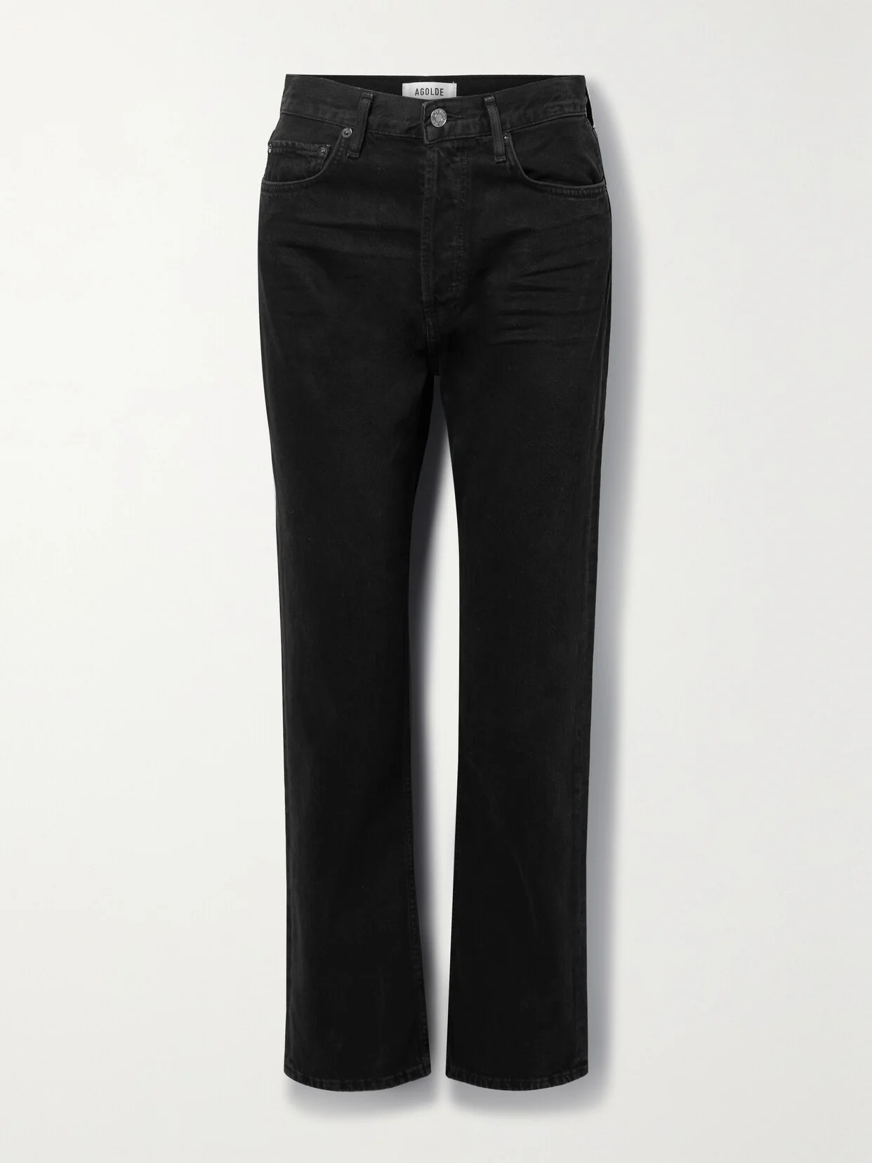 '90s Pinch Waist High-rise Straight-leg Recycled Jeans - 1