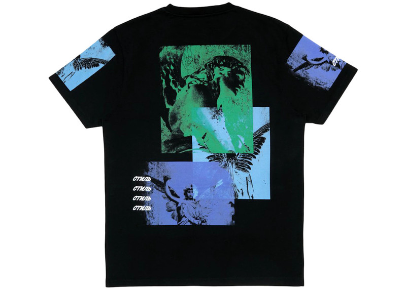Heron Preston Heron Preston CTNMB Embroidered Angel Statue T-Shirt Black/Multicolor outlook