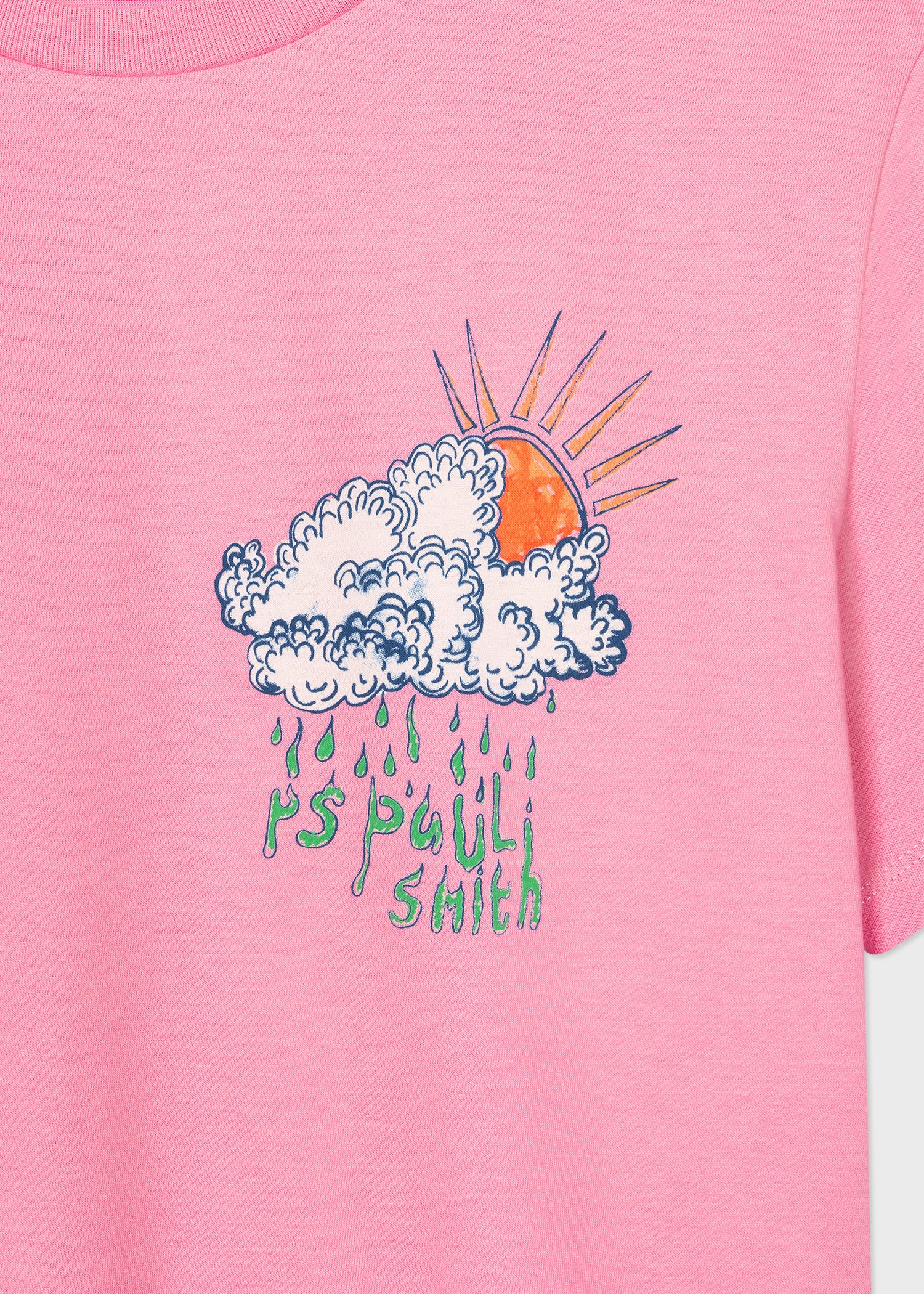 Cotton 'Sunshine & Showers' T-Shirt - 2
