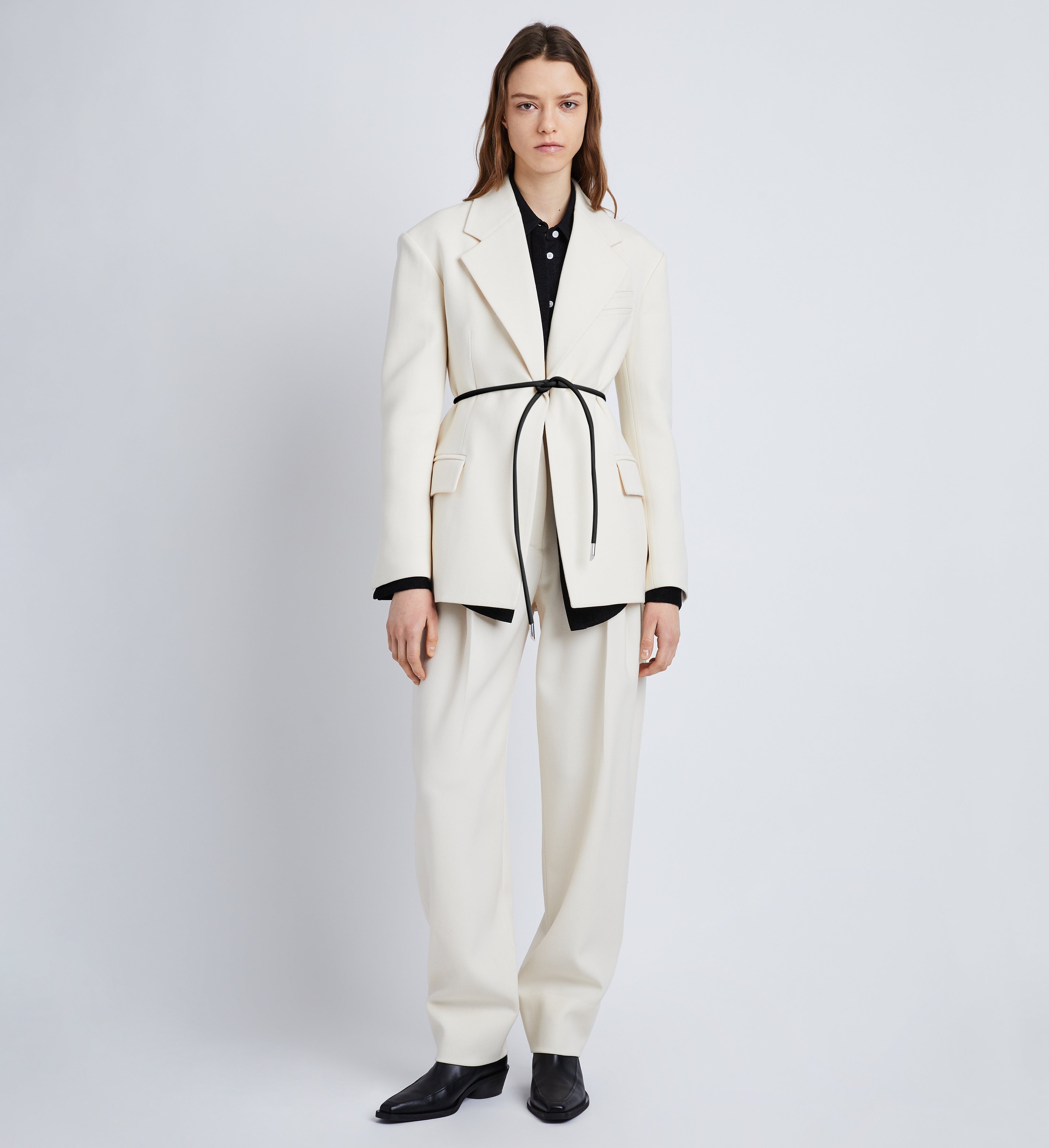 Wool Twill Trousers - 2