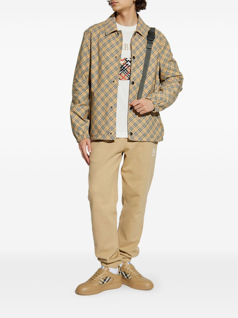 Burberry checked overshirt outlook