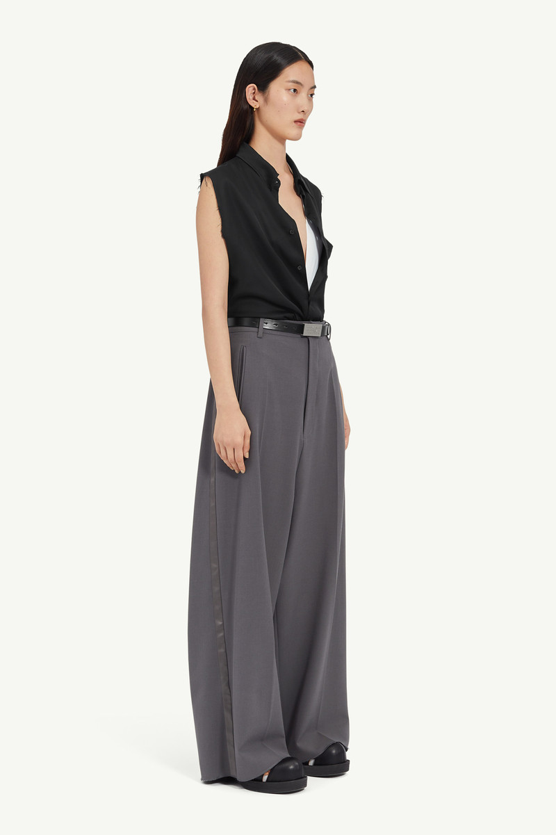 Fluid Gabardine Trousers 3
