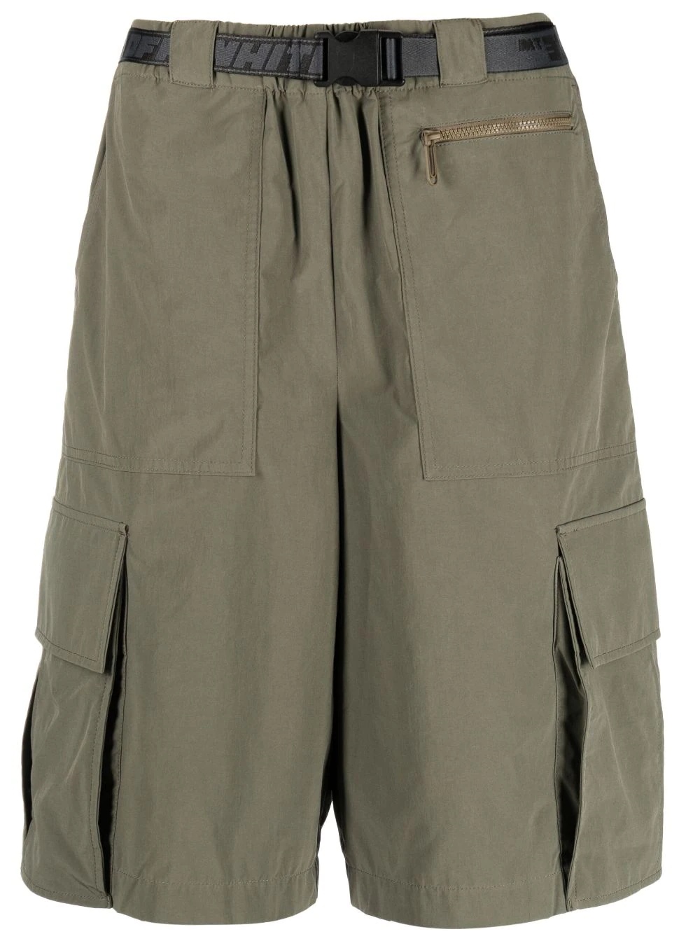 industrial-belt cargo shorts - 1