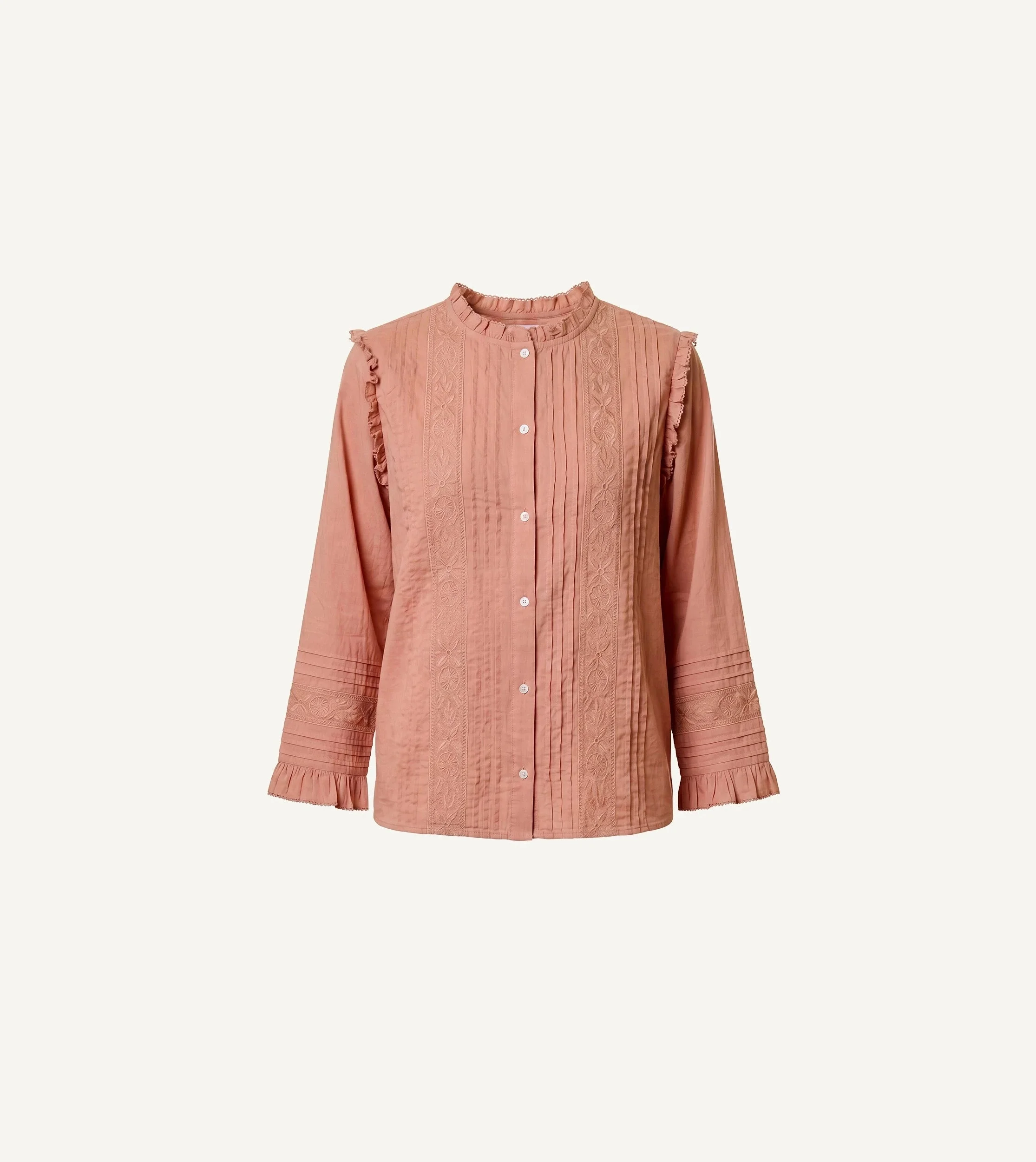 ANTOINETTE TOP | ROSE TAN - 1