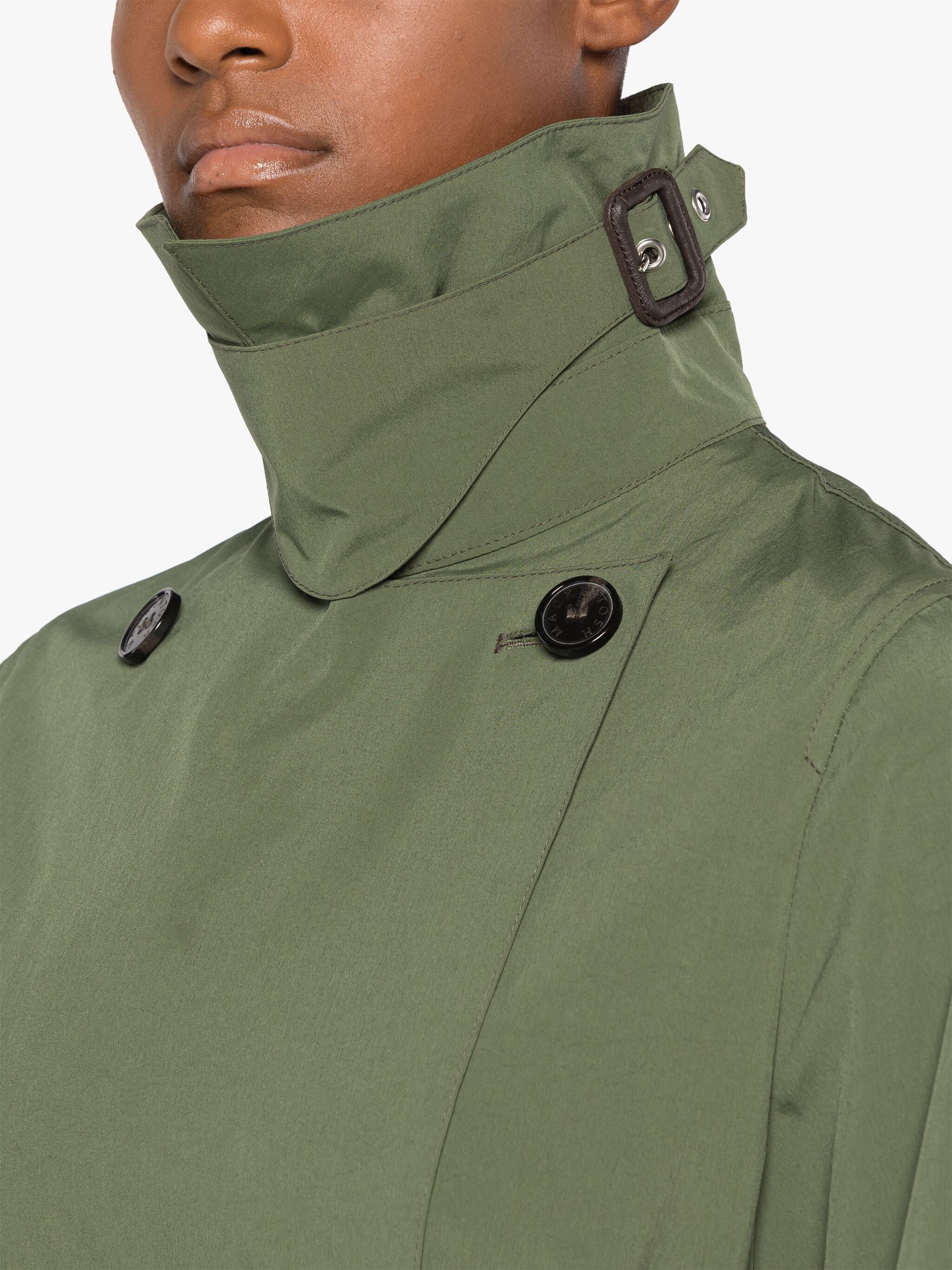 POLLY GREEN ECO DRY TRENCH COAT - 5