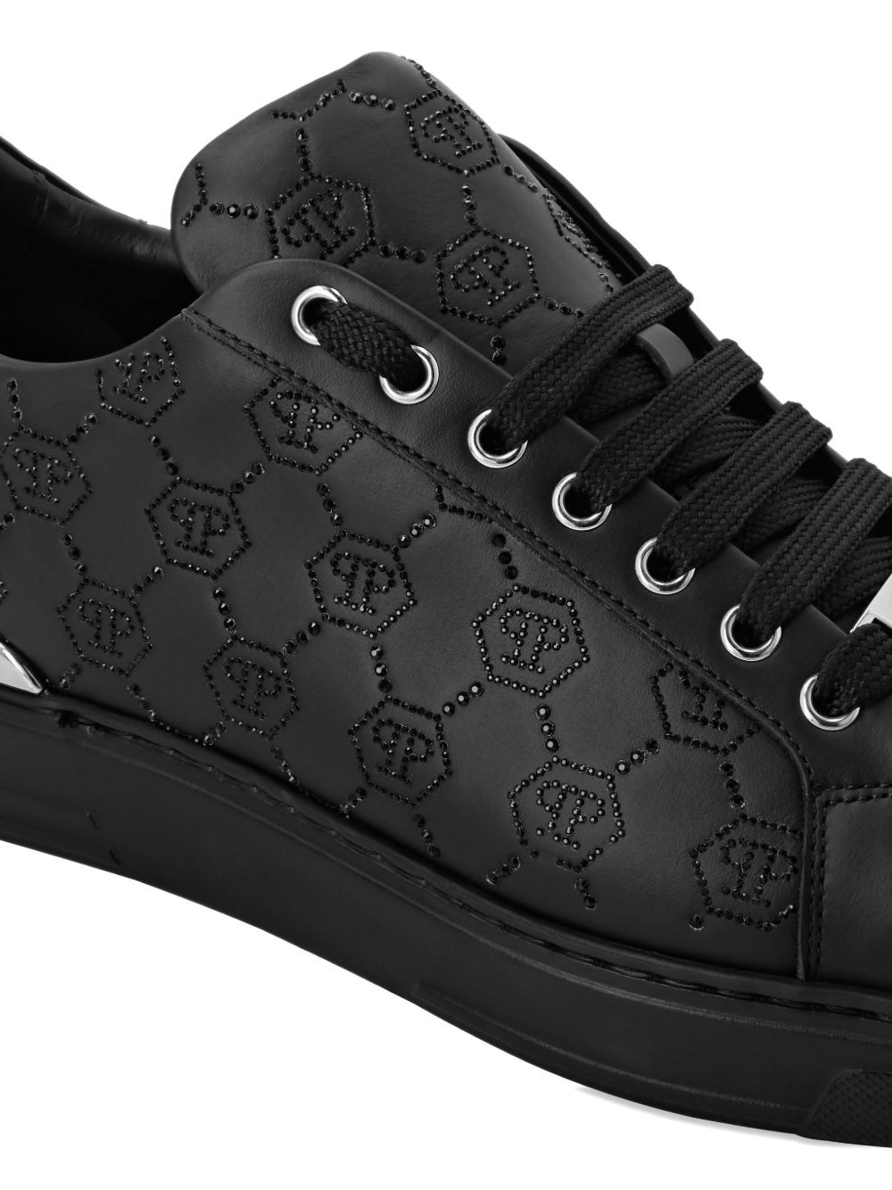 logo-embellished sneakers - 4