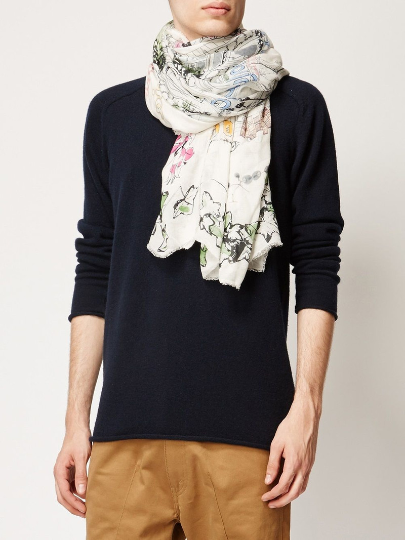 Faliero Sarti Faliero Sarti X L'Eclaireur 'Los Angeles' scarf outlook