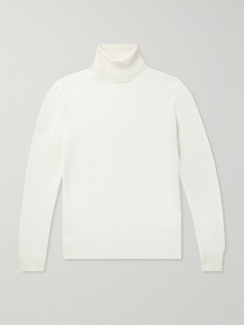 Cashmere Rollneck Sweater Off-white 1