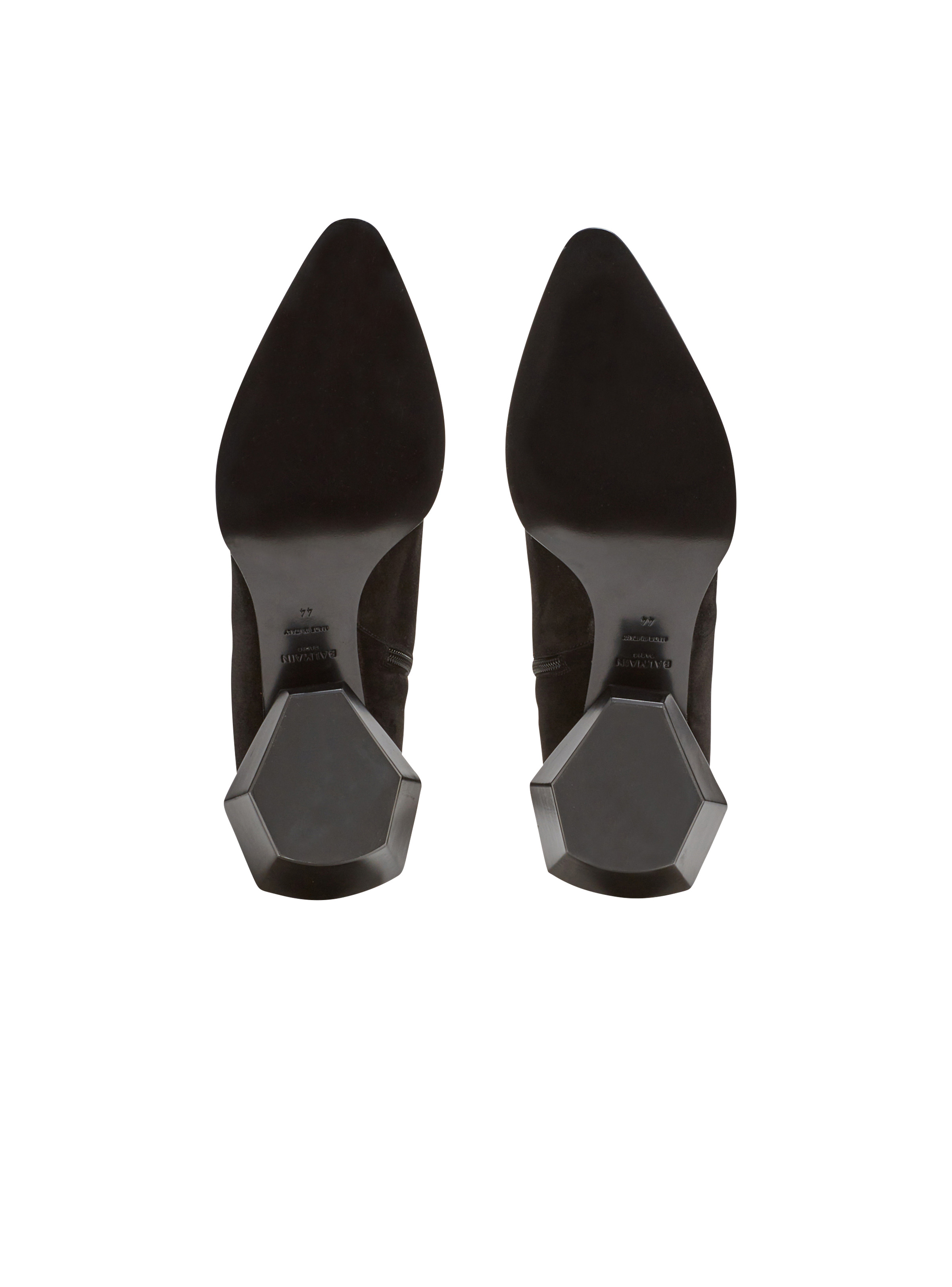 Billy suede ankle boots with diamond heel - 4