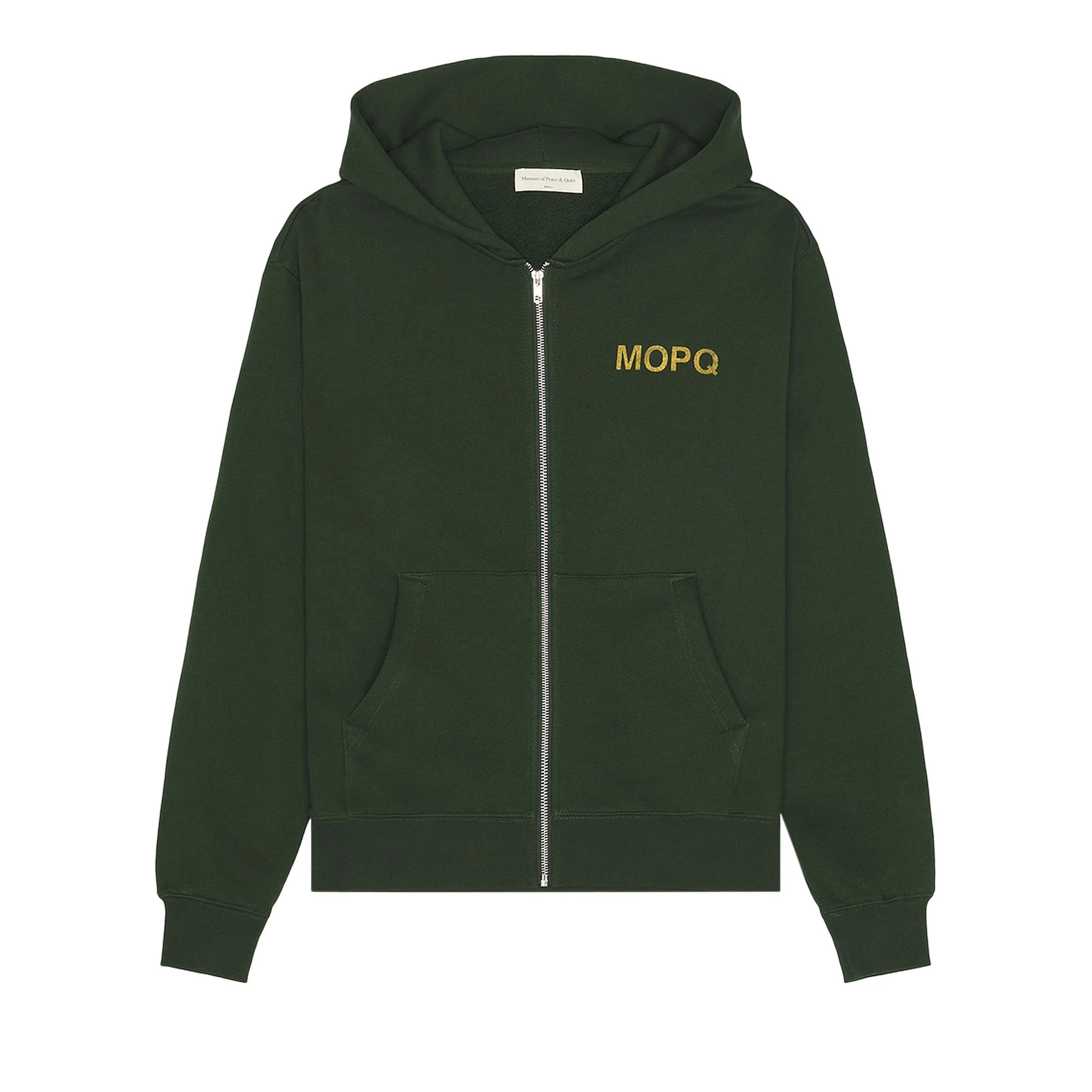 Museum of Peace & Quiet Castelli Zip Up Hoodie 'Forest' - 1