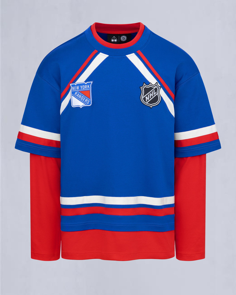 NHL X MOOSE KNUCKLES RANGERS TEE 1