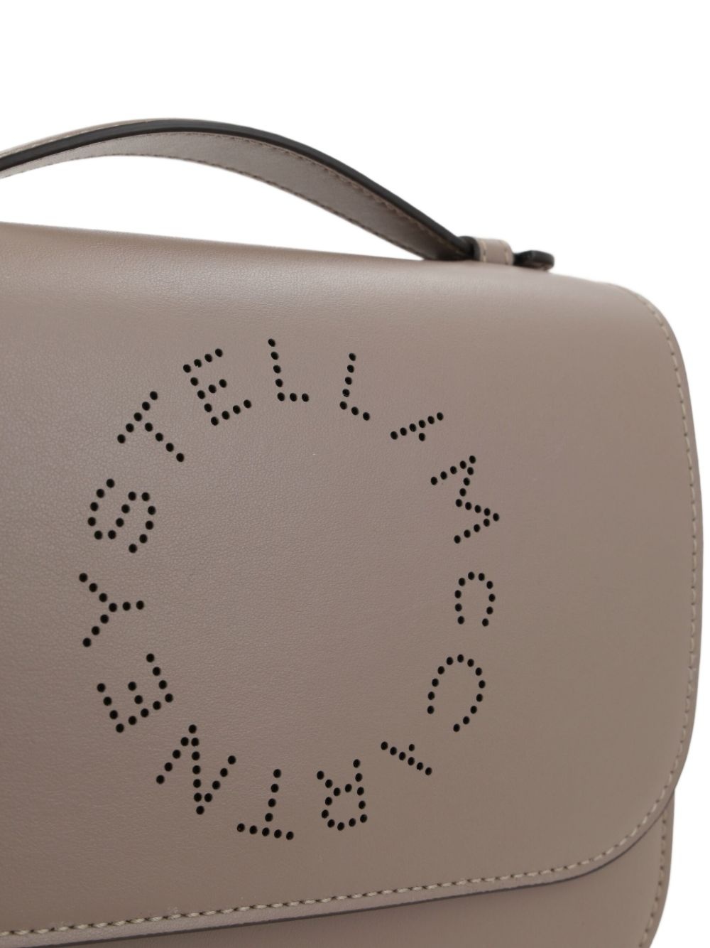 perforated-logo shoulder bag - 4