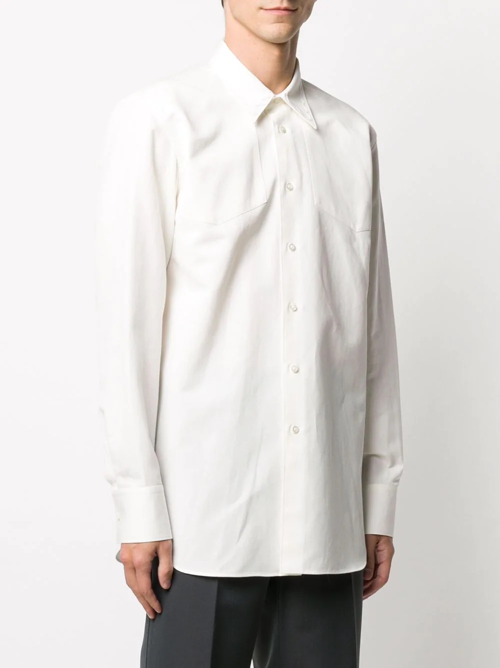 cotton long-sleeve shirt - 3