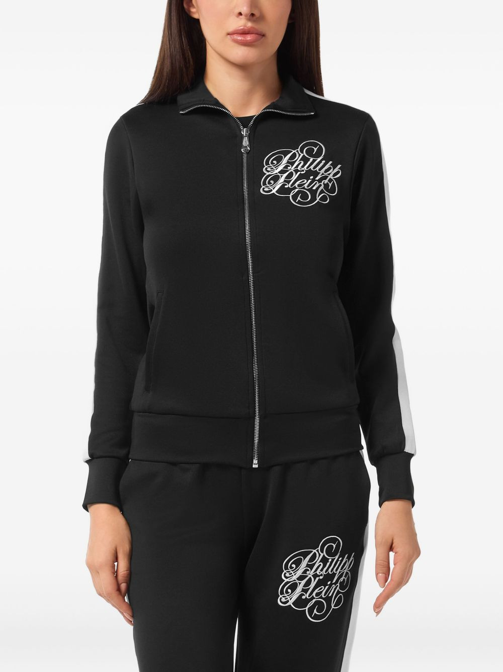 stripe-detail tracksuit jacket - 3