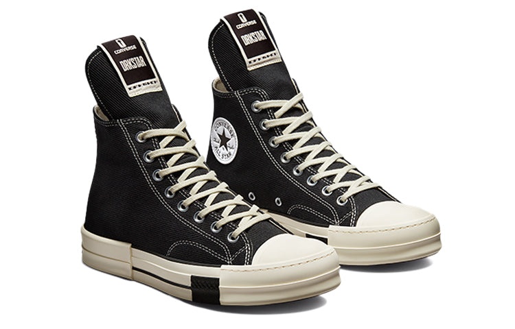 Converse Rick Owens x DRKSHDW DRKSTAR Chuck 70 High 'Black' A00130C - 3