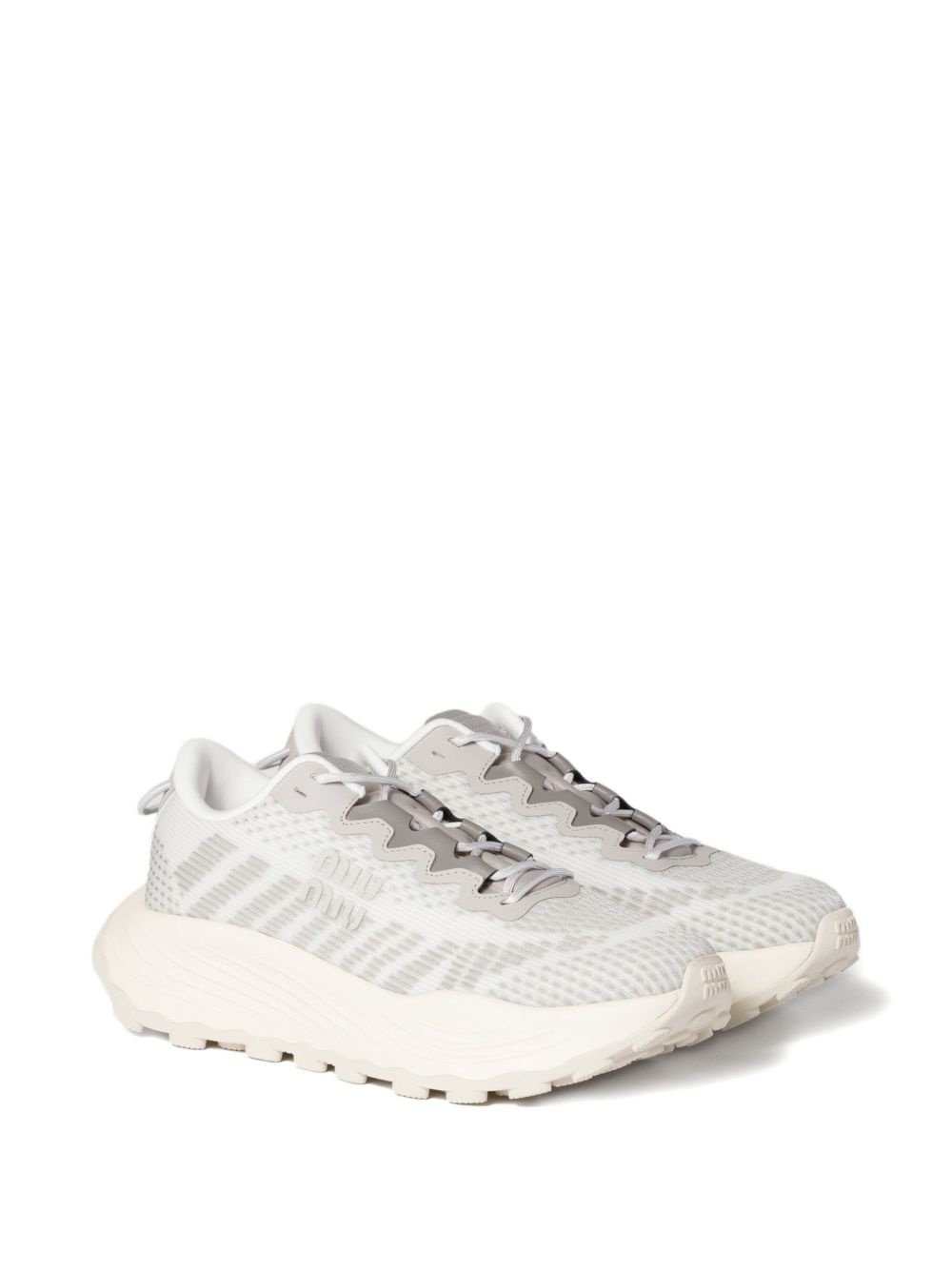 technical-mesh sneakers - 2