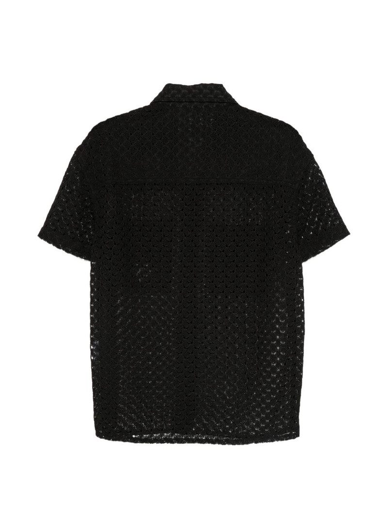 Andersson Bell open-knit shirt outlook