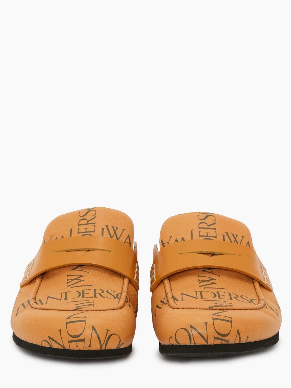 WOMEN'S LEATHER LOAFER MULES - 3