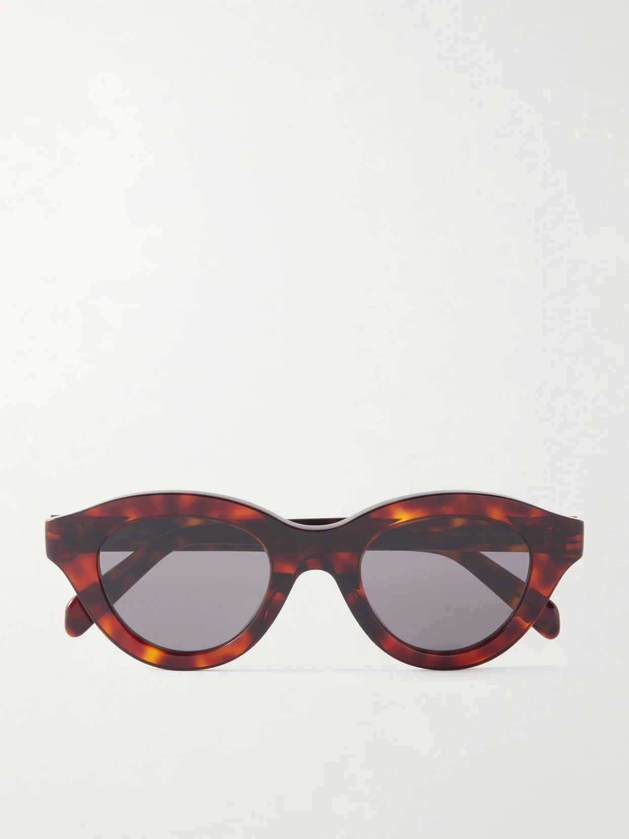 Round-frame Acetate Sunglasses - 1