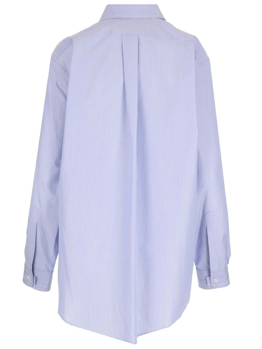 Over Size Shirt Shirts Light Blue - 2