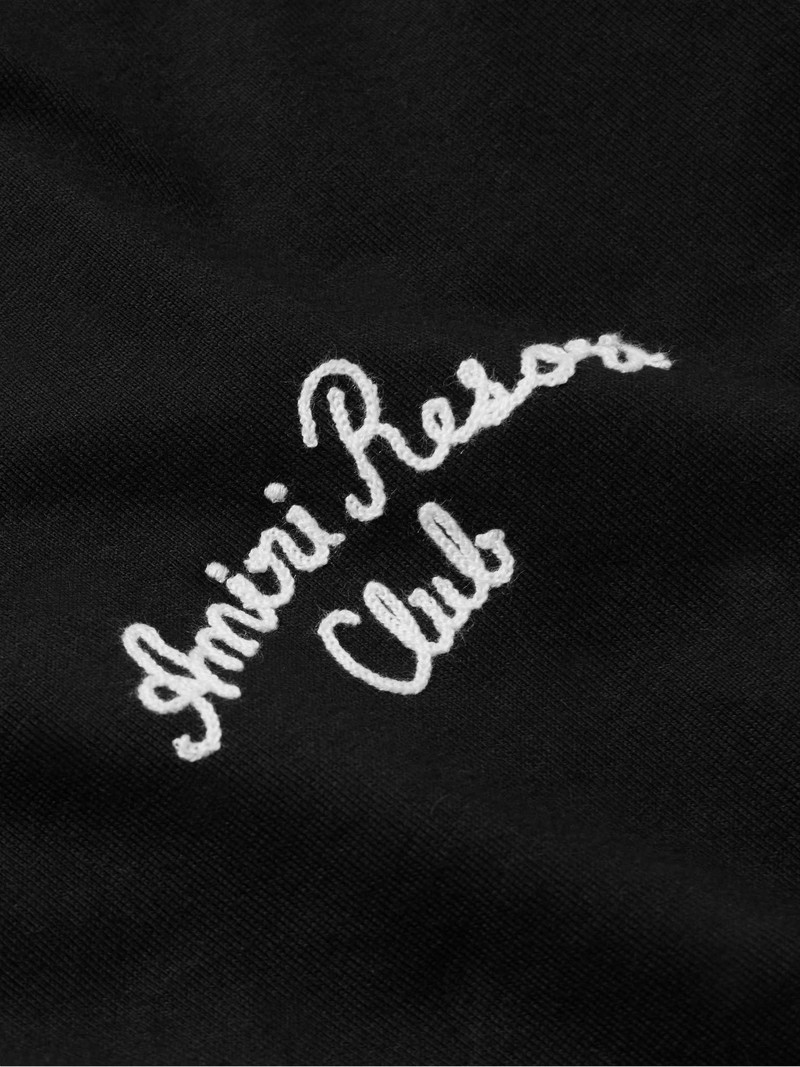 Spirit Oversized Logo-Embroidered Cotton-Jersey T-Shirt 4