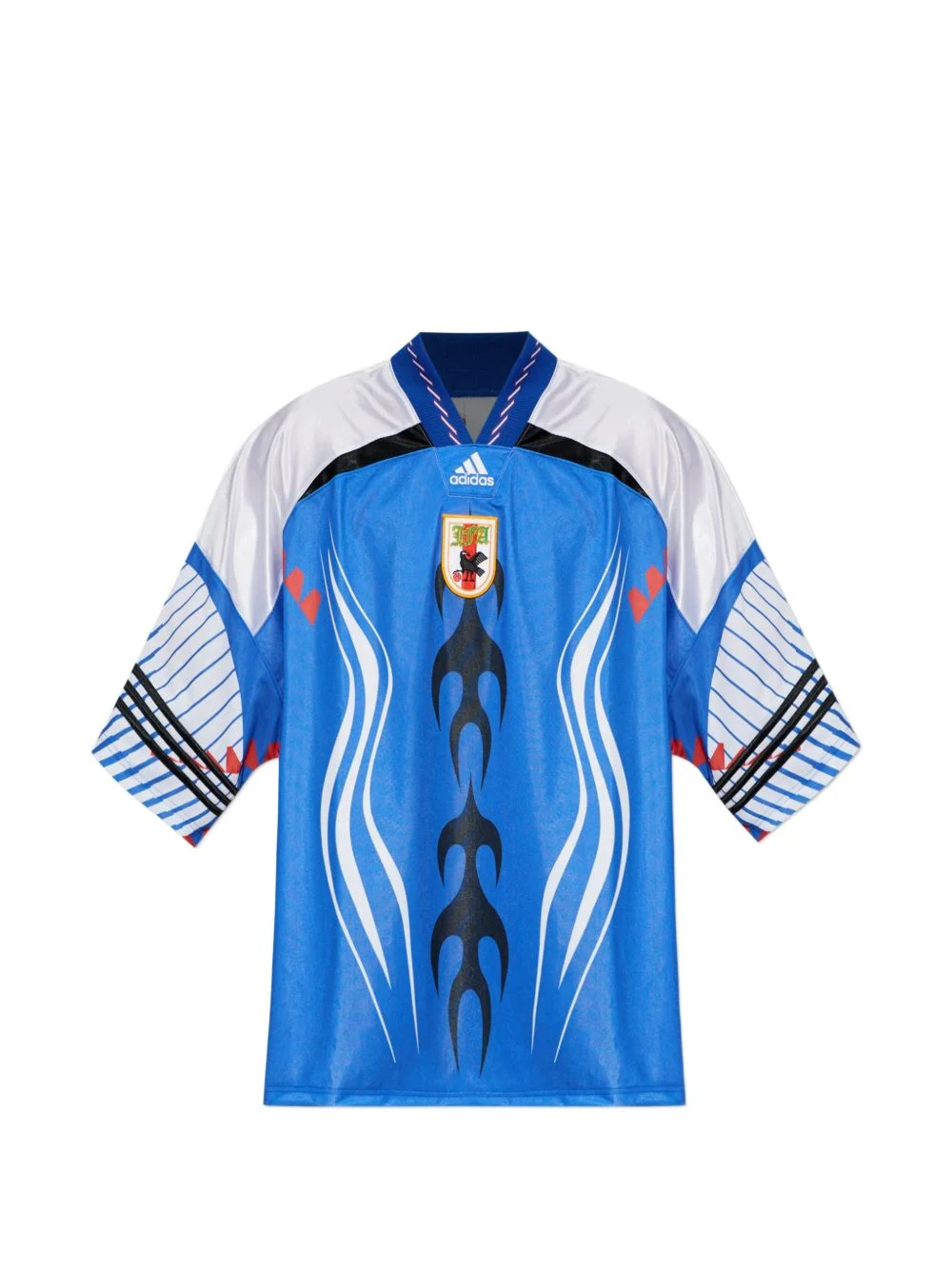 V-neck graphic T-shirt - 1