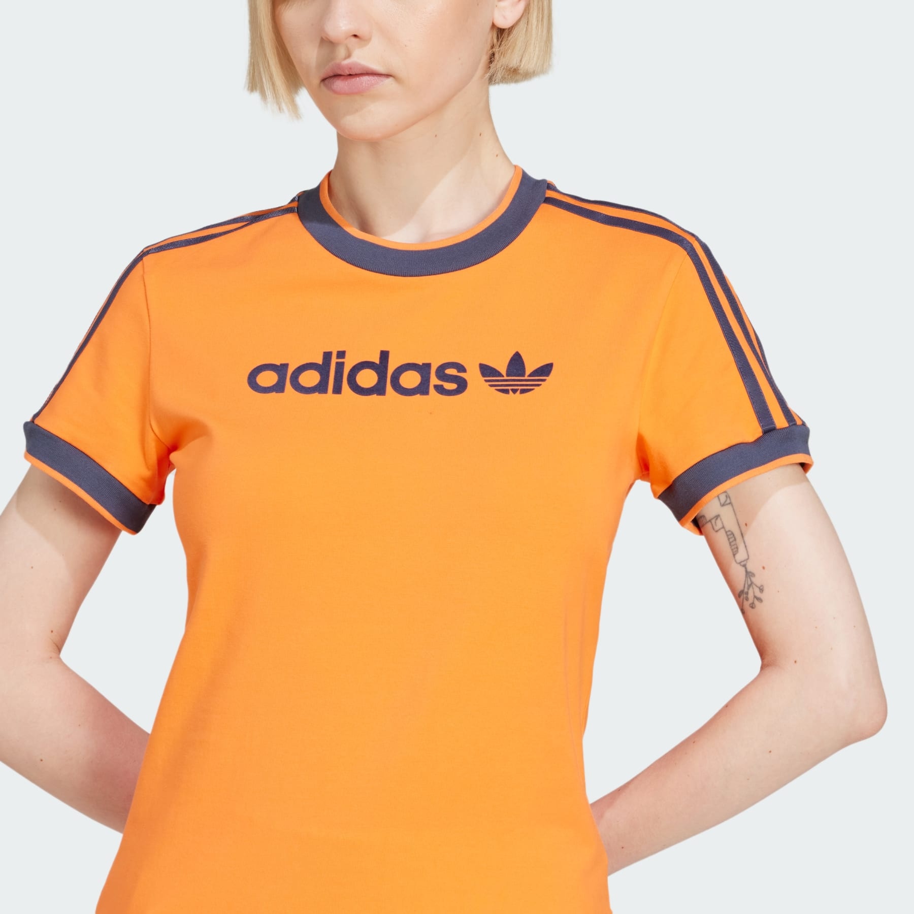 Linear Logo 3-Stripes Tee - 5