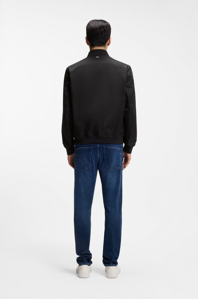 WATER-REPELLENT JACKET WITH DOUBLE B MONOGRAM PATCH 4