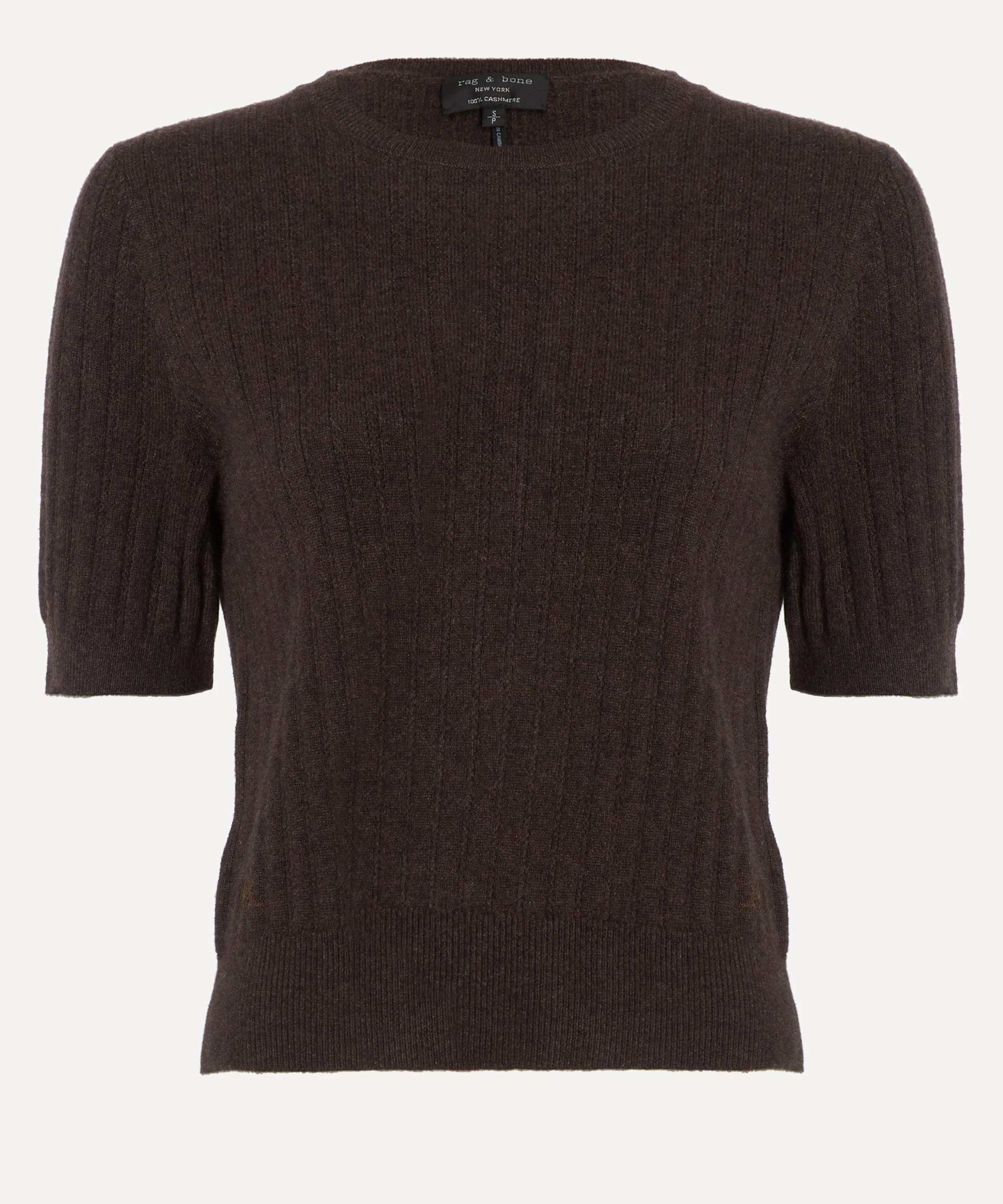 Wren Cashmere Short-Sleeve Jumper - 1