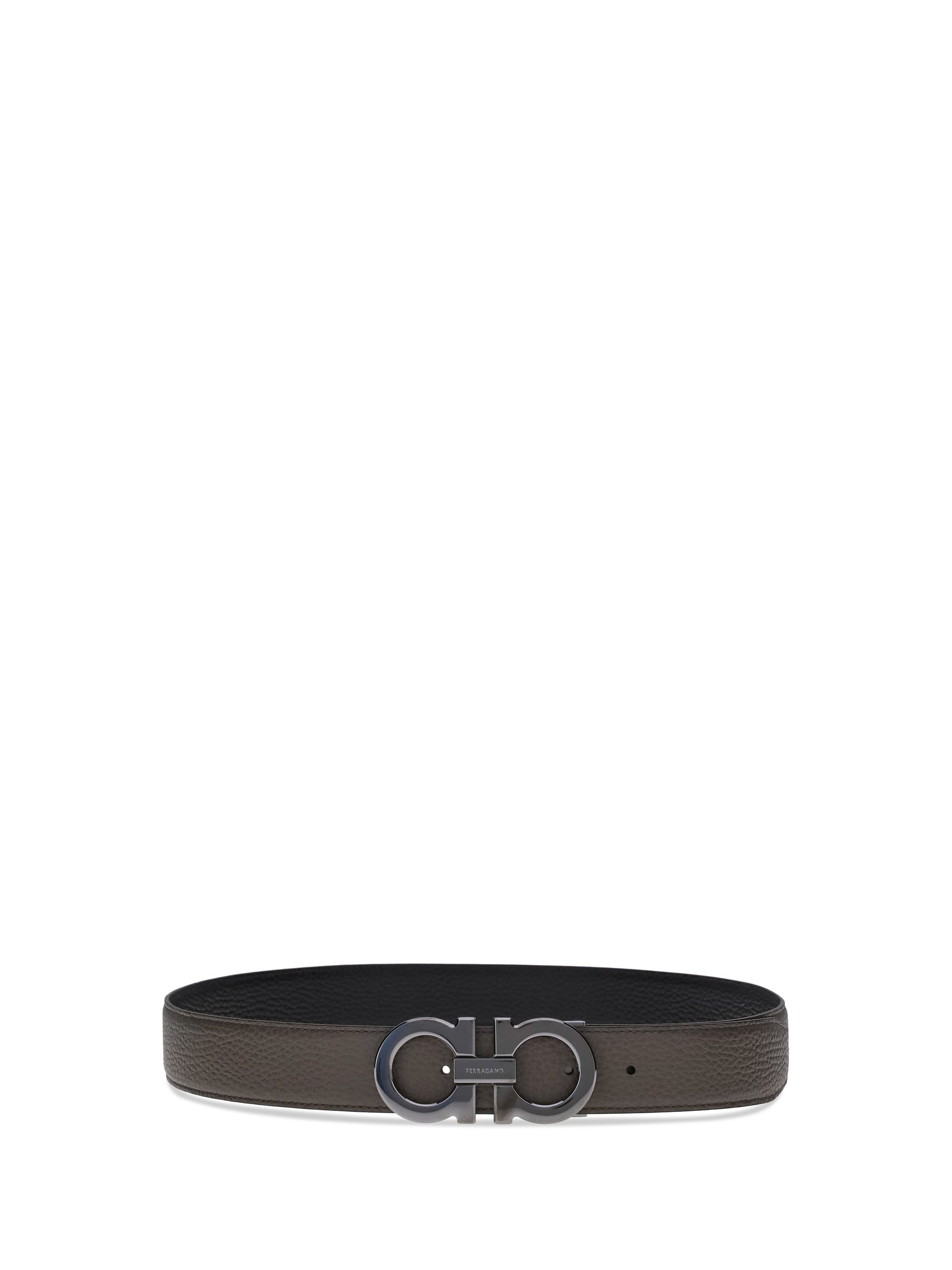 Ferragamo Men Reversible Gancini Belt - 2