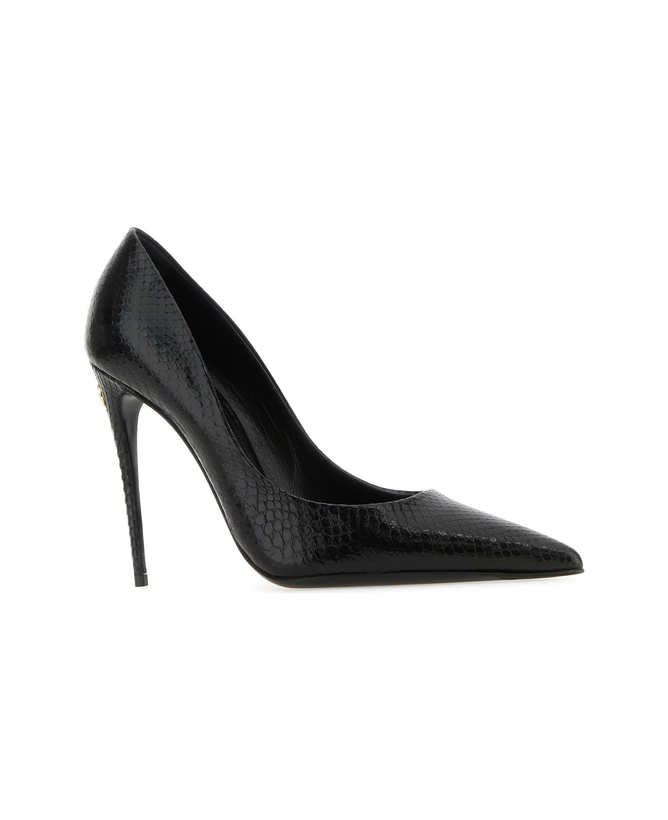 Black Python Pumps - 2
