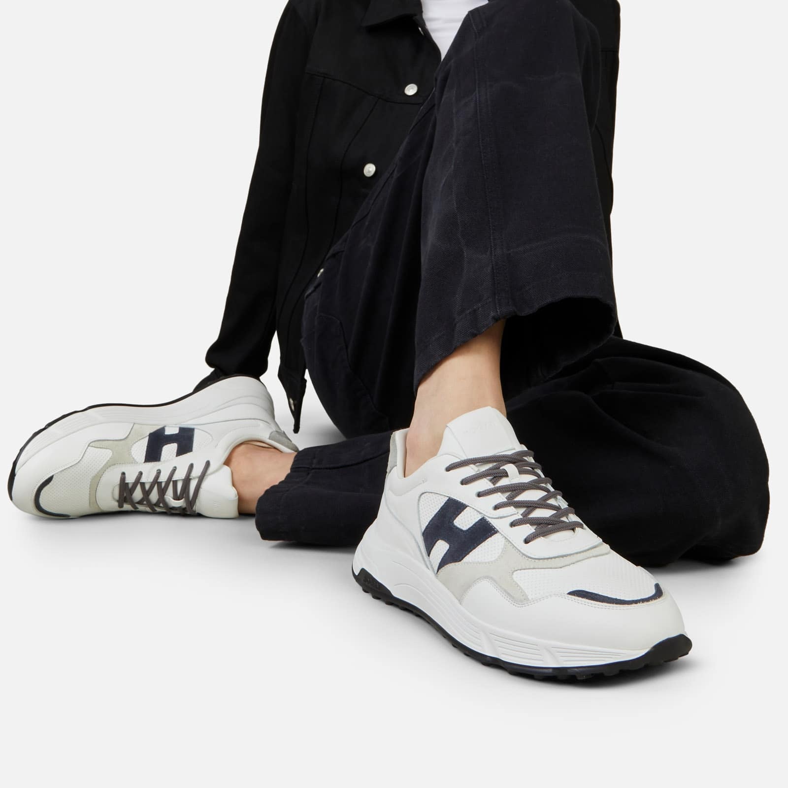 Hogan Hyperlight White Grey Blue - 7