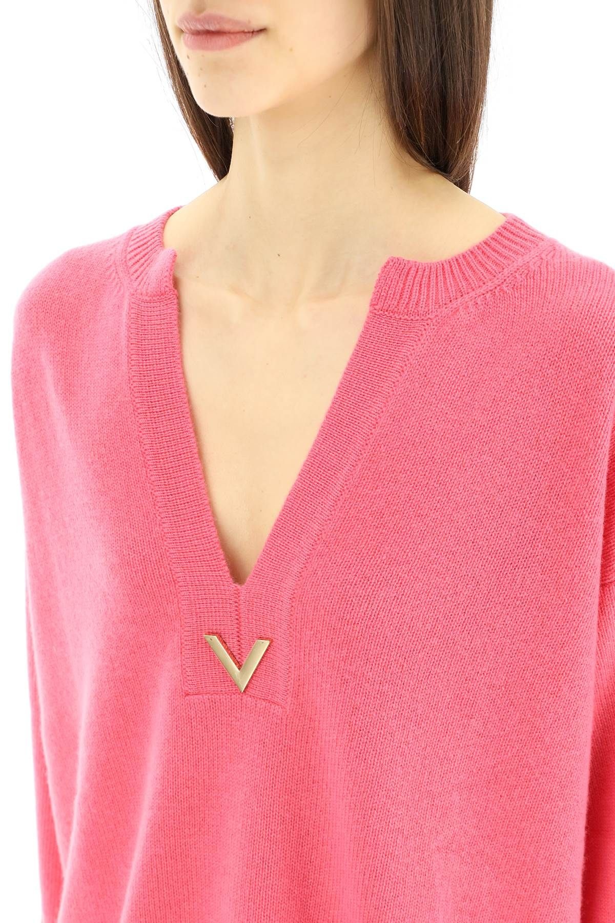 VGOLD CASHMERE SWEATER - 5