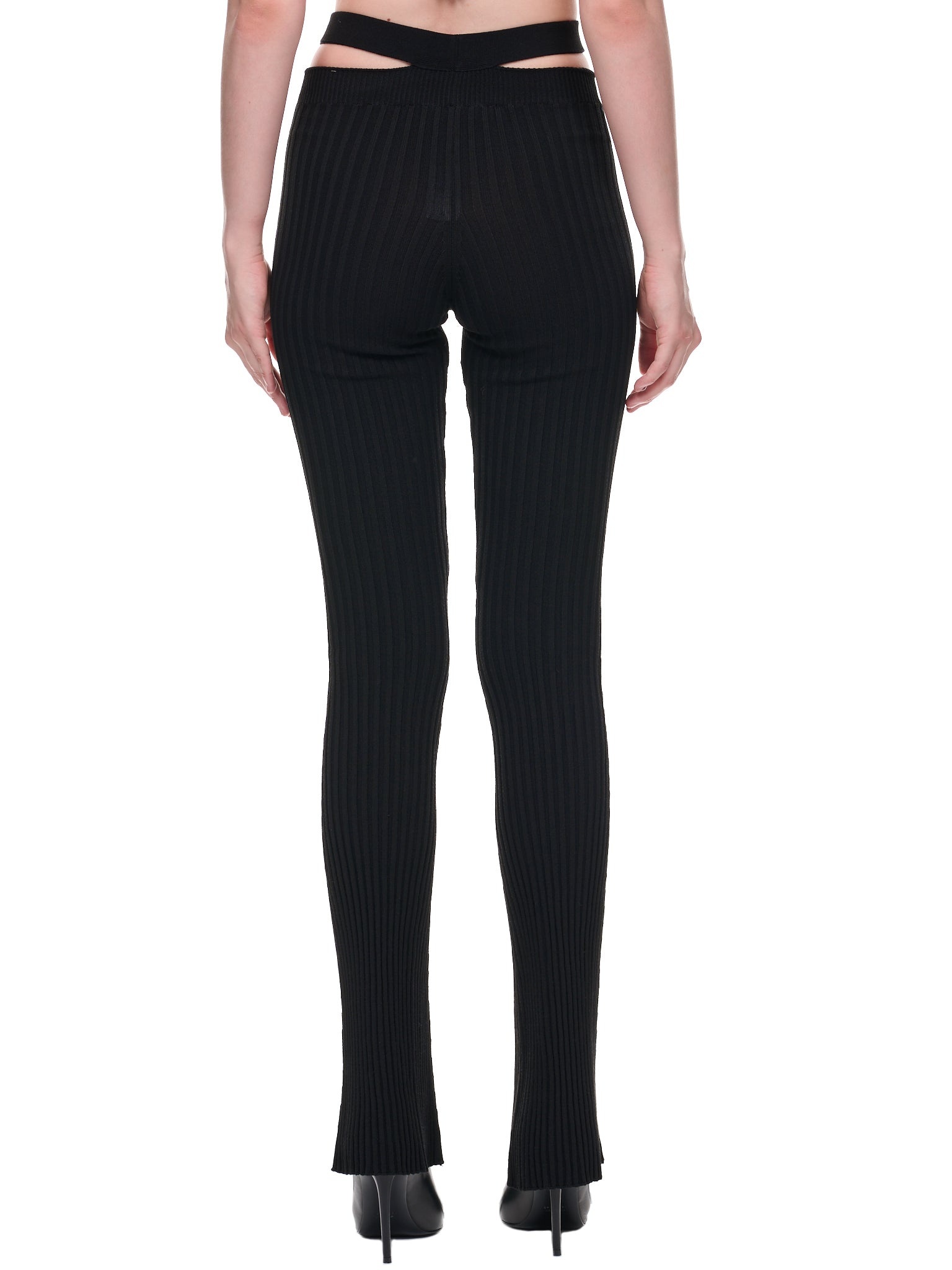 Knit Flare Pants - 3