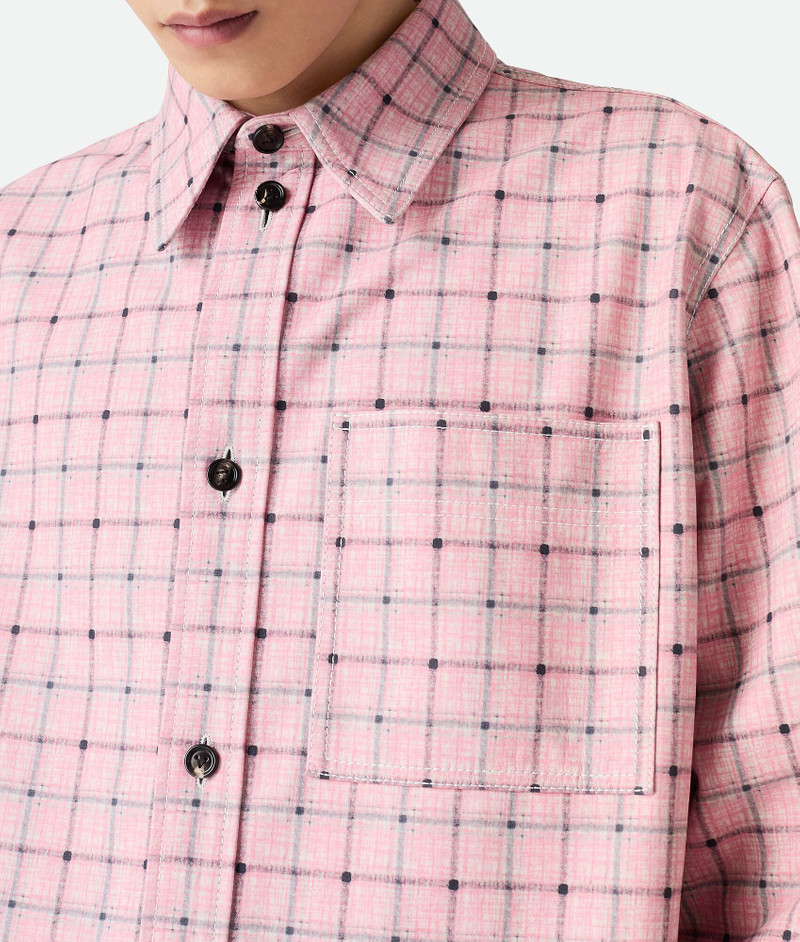 Printed Leather Shirt 4