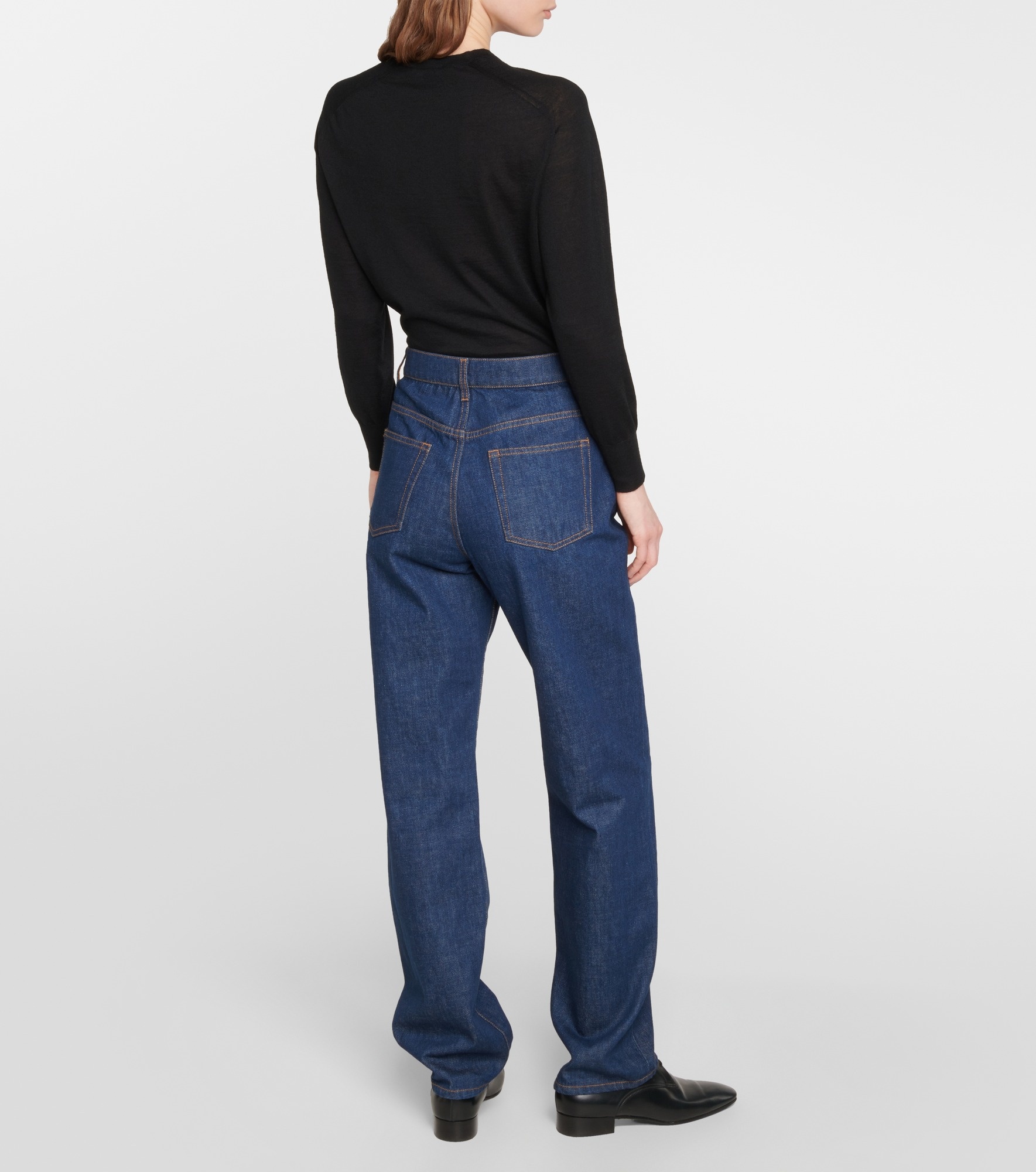 Borjis high-rise straight jeans - 3